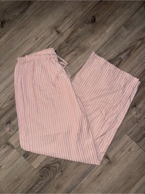 Brandy Melville Pink Striped Pants